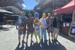 La quatrième édition de la course des garçons de café s’est déroulée mercredi après-midi à Verbier.